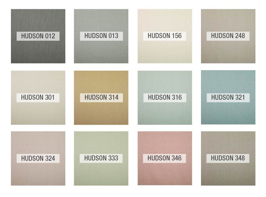Fama Hudson Aquaclean fabric samples